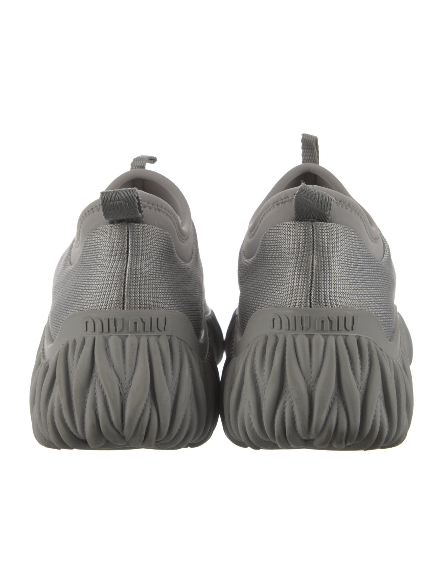 Miu Miu Crystal Embellishments Sneakers